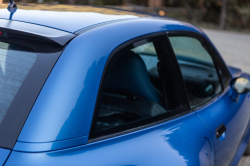 2002 BMW M Coupe in Estoril Blue Metallic over Estoril Blue & Black Nappa