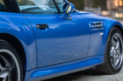 2002 BMW M Coupe in Estoril Blue Metallic over Estoril Blue & Black Nappa