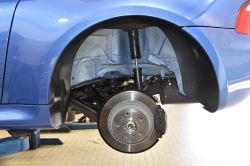 2002 BMW M Coupe in Estoril Blue Metallic over Estoril Blue & Black Nappa