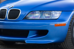 2002 BMW M Coupe in Estoril Blue Metallic over Estoril Blue & Black Nappa