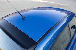 2002 BMW M Coupe in Estoril Blue Metallic over Estoril Blue & Black Nappa