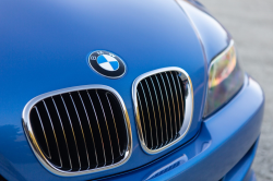 2002 BMW M Coupe in Estoril Blue Metallic over Estoril Blue & Black Nappa