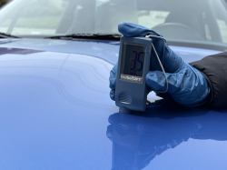 2002 BMW M Coupe in Estoril Blue Metallic over Estoril Blue & Black Nappa