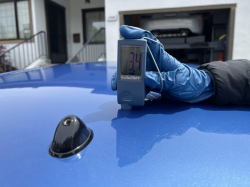 2002 BMW M Coupe in Estoril Blue Metallic over Estoril Blue & Black Nappa