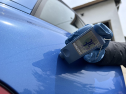 2002 BMW M Coupe in Estoril Blue Metallic over Estoril Blue & Black Nappa