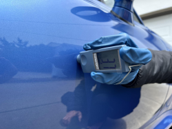 2002 BMW M Coupe in Estoril Blue Metallic over Estoril Blue & Black Nappa