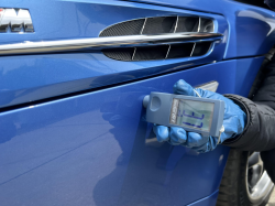 2002 BMW M Coupe in Estoril Blue Metallic over Estoril Blue & Black Nappa