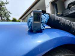 2002 BMW M Coupe in Estoril Blue Metallic over Estoril Blue & Black Nappa