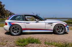 2002 BMW M Coupe in Titanium Silver Metallic over Imola Red & Black Nappa