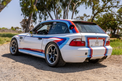 2002 BMW M Coupe in Titanium Silver Metallic over Imola Red & Black Nappa
