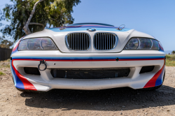 2002 BMW M Coupe in Titanium Silver Metallic over Imola Red & Black Nappa