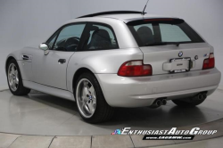2002 BMW M Coupe in Titanium Silver Metallic over Laguna Seca Blue & Black Nappa