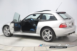 2002 BMW M Coupe in Titanium Silver Metallic over Laguna Seca Blue & Black Nappa