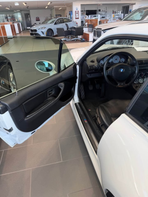 2002 BMW M Coupe in Alpine White 3 over Black Nappa