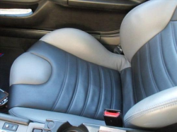 2002 BMW M Coupe in Titanium Silver Metallic over Dark Gray & Black Nappa - Passenger Seat