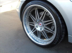 2002 BMW M Coupe in Titanium Silver Metallic over Dark Gray & Black Nappa - Front Driver Wheel