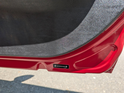 2002 BMW M Coupe in Imola Red 2 over Imola Red & Black Nappa