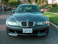 2002 BMW M Coupe in Steel Gray Metallic over Black Nappa - Front