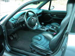 2002 BMW M Coupe in Steel Gray Metallic over Black Nappa - Interior