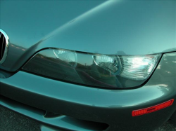2002 BMW M Coupe in Steel Gray Metallic over Black Nappa - Driver Headlight