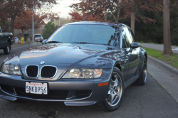 2002 BMW M Coupe in Steel Gray Metallic over Black Nappa