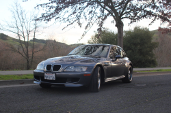 2002 BMW M Coupe in Steel Gray Metallic over Black Nappa