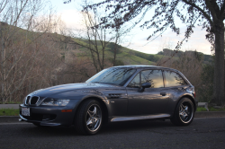 2002 BMW M Coupe in Steel Gray Metallic over Black Nappa