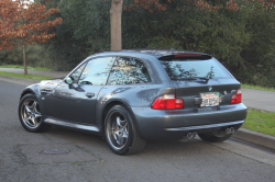 2002 BMW M Coupe in Steel Gray Metallic over Black Nappa