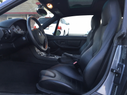 2002 BMW M Coupe in Steel Gray Metallic over Black Nappa
