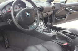 2002 BMW M Coupe in Steel Gray Metallic over Black Nappa