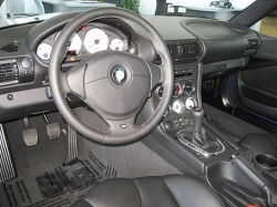 2002 BMW M Coupe in Estoril Blue Metallic over Black Nappa - Interior
