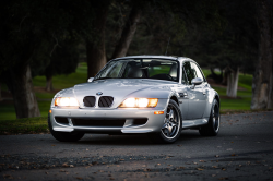 2002 BMW M Coupe in Titanium Silver Metallic over Black Nappa
