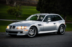 2002 BMW M Coupe in Titanium Silver Metallic over Black Nappa