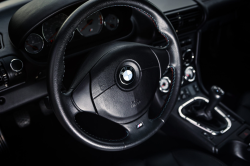 2002 BMW M Coupe in Titanium Silver Metallic over Black Nappa