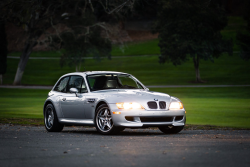 2002 BMW M Coupe in Titanium Silver Metallic over Black Nappa