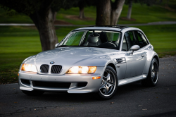 2002 BMW M Coupe in Titanium Silver Metallic over Black Nappa