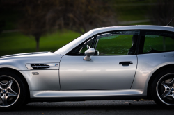 2002 BMW M Coupe in Titanium Silver Metallic over Black Nappa