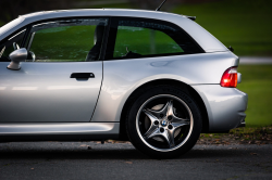 2002 BMW M Coupe in Titanium Silver Metallic over Black Nappa