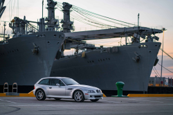 2002 BMW M Coupe in Titanium Silver Metallic over Black Nappa