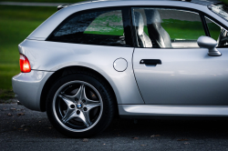 2002 BMW M Coupe in Titanium Silver Metallic over Black Nappa