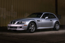 2002 BMW M Coupe in Titanium Silver Metallic over Black Nappa
