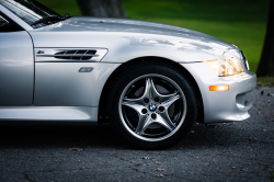 2002 BMW M Coupe in Titanium Silver Metallic over Black Nappa