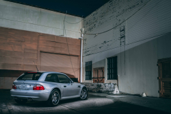 2002 BMW M Coupe in Titanium Silver Metallic over Black Nappa