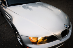 2002 BMW M Coupe in Titanium Silver Metallic over Black Nappa
