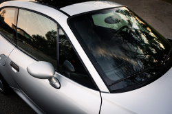 2002 BMW M Coupe in Titanium Silver Metallic over Black Nappa