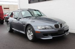 2002 BMW M Coupe in Steel Gray Metallic over Dark Gray & Black Nappa - Front 3/4