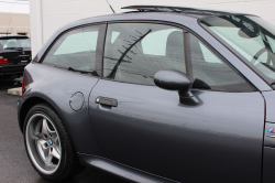 2002 BMW M Coupe in Steel Gray Metallic over Dark Gray & Black Nappa - Side Detail