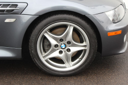 2002 BMW M Coupe in Steel Gray Metallic over Dark Gray & Black Nappa - Front Passenger Wheel