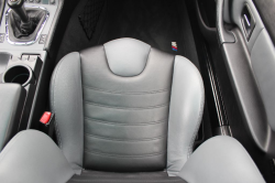 2002 BMW M Coupe in Steel Gray Metallic over Dark Gray & Black Nappa - Passenger Seat Detail