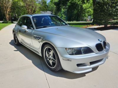 2002 BMW M Coupe in Titanium Silver Metallic over Black Nappa